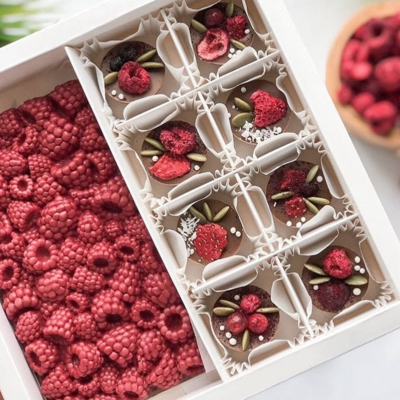 Gift Box “Raspberry Garden”