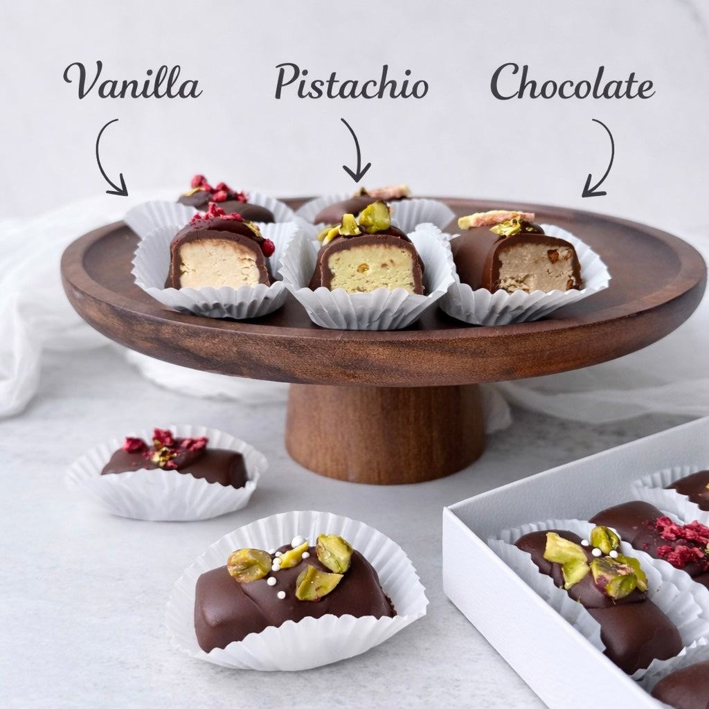 Chocolate-covered Halva