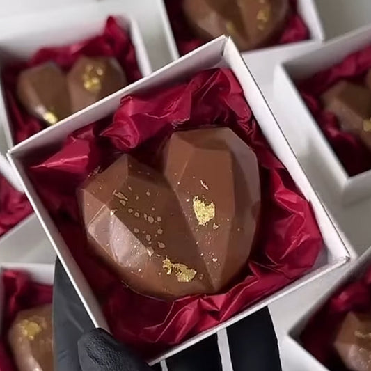 Dubai Style Chocolate Hearts